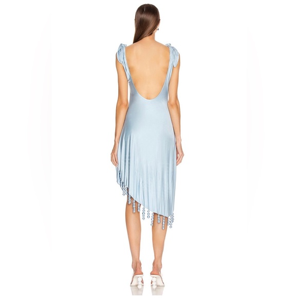 CULT GAIA DELILAH SKY BLUE DRESS - Picture 2 of 3